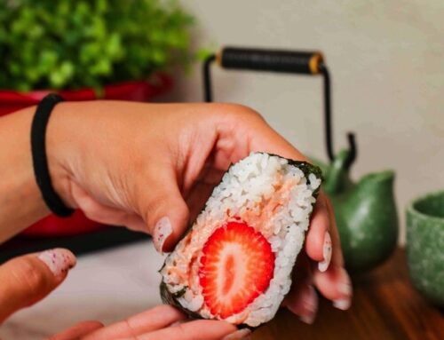 Onigiri pode ser doce?